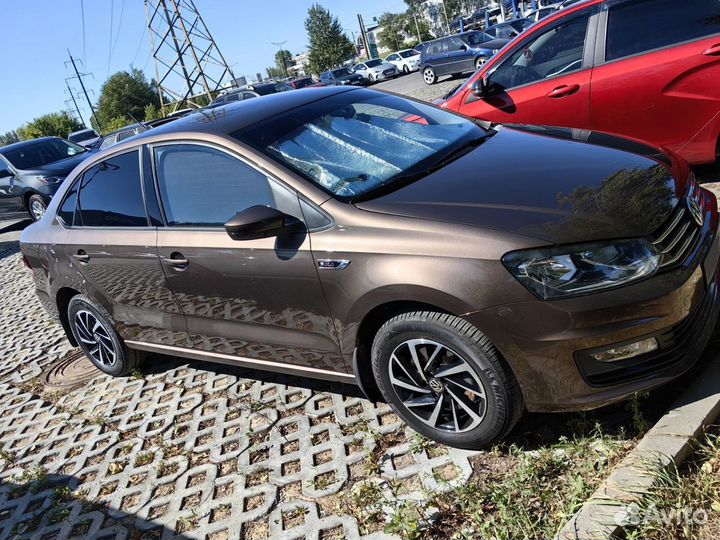 Volkswagen Polo 1.6 AT, 2019, 88 300 км