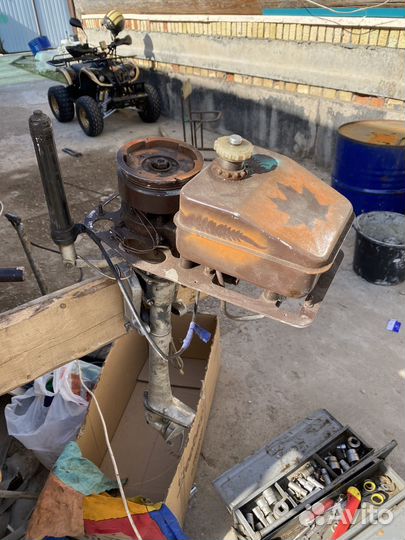 Надувная лодка пвх бу с мотором