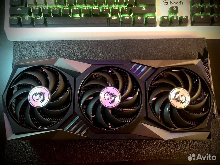 Видеокарта rtx 3070 msi gaming trio z