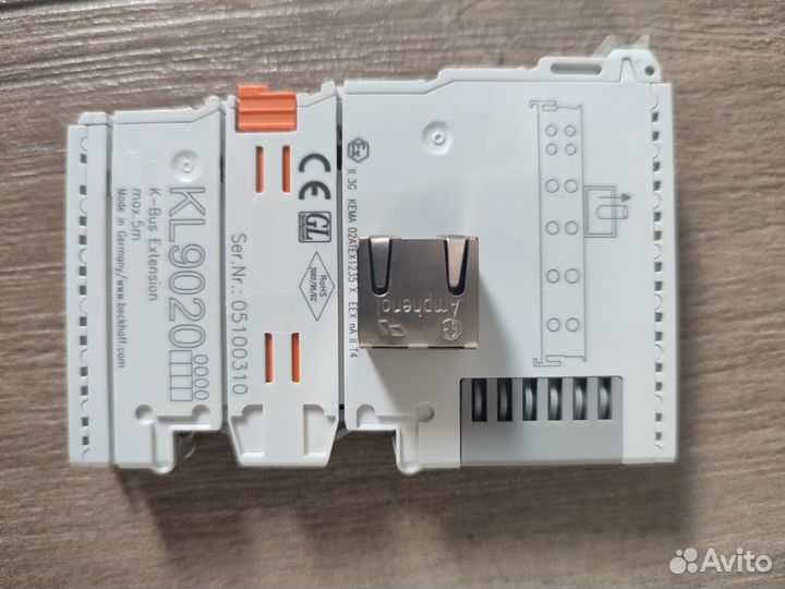 Beckhoff KL9020 + KL9050 модули расширения шины