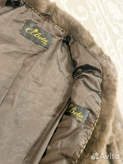 Шуба норковая 42 44 поперечка