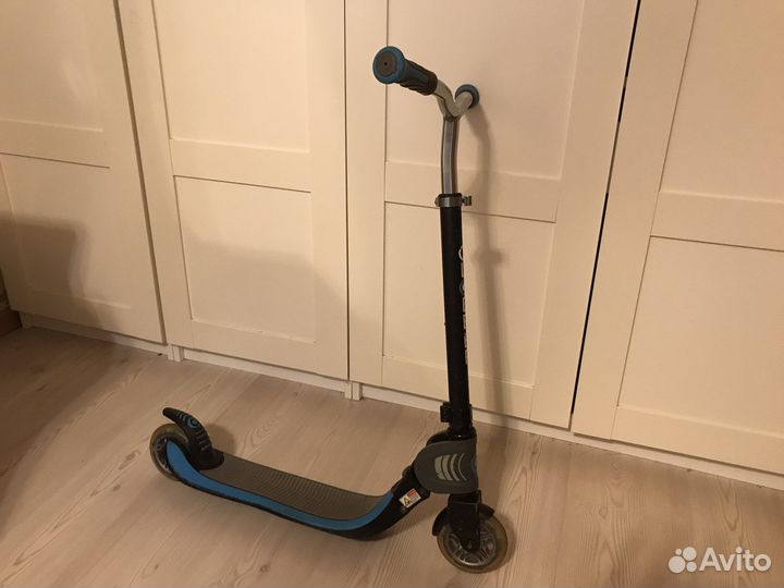 Самокат globber Foldable Flow 125, голубой