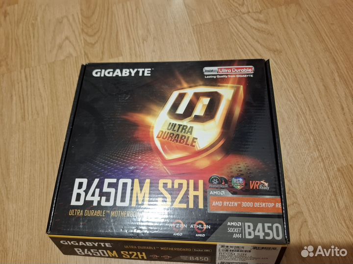 Материнская плата Gigabyte B450 S2H