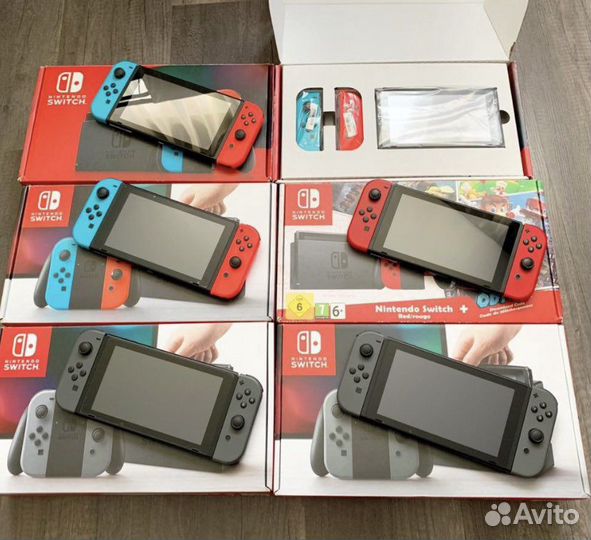 Switch v2.0 прошитые и обычные (магазин)