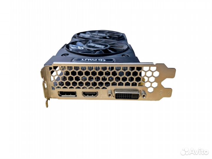 Видеокарта nvidia GeForce GTX 1050 Ti 4GB Palit Du