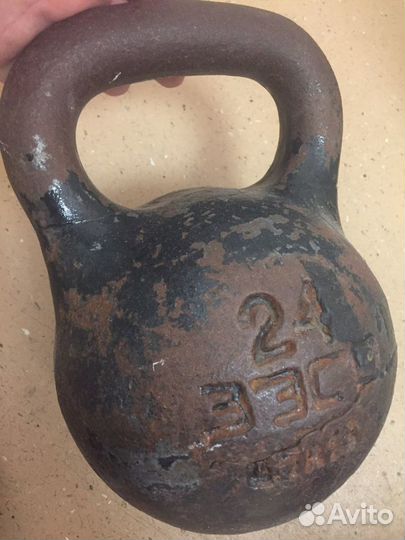 Зэсо Гиря 24 кг