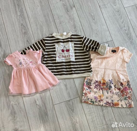 Вещи пакетом на девочку от 0 до 5 лет