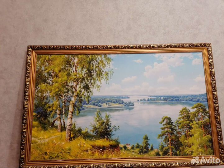 Картина маслом на холсте пейзаж