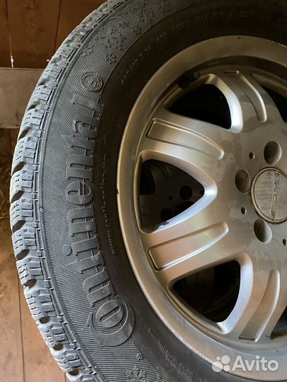 Колеса 5*112 225/55 r16 continental