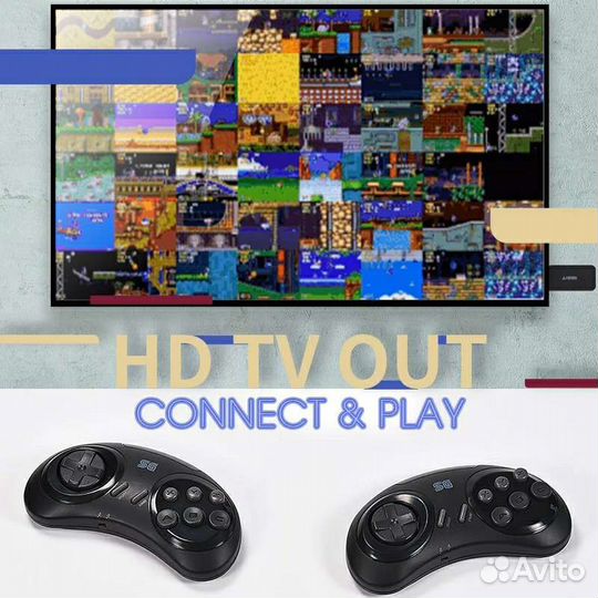 Игровая приставка Sega
