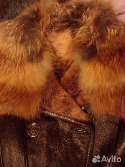 Женская дубленка зимняя 42-44