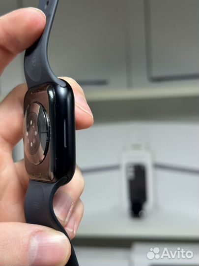 Apple Watch 8 45mm черные идеал 100%