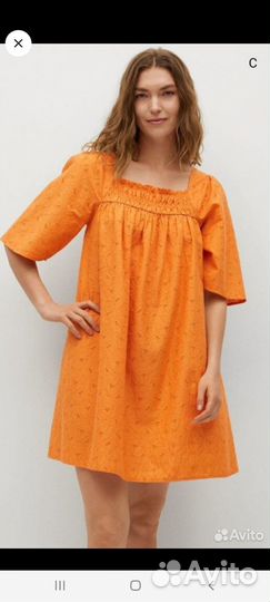 Платье новое Mango шитьё