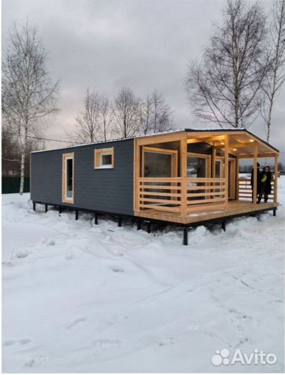 Модульный дом с доставкой 40 м кв, арт. бо-2279