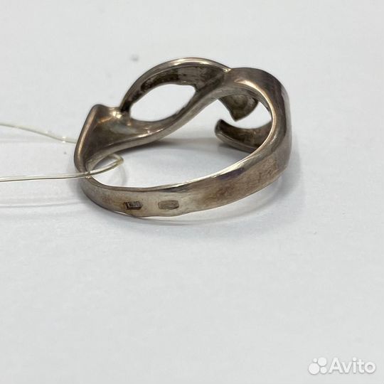 Кольцо серебро 925 пробы вес 4,23гр