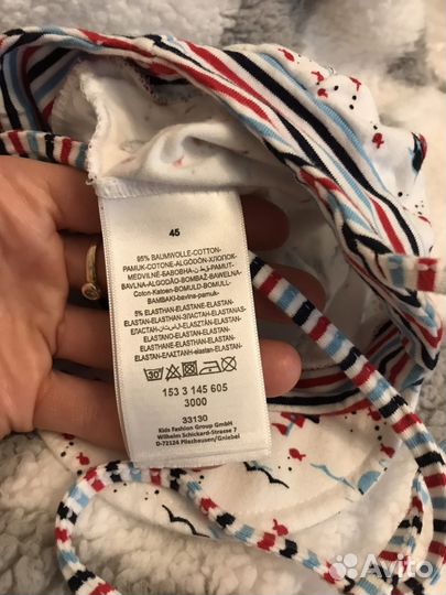 3 новые фирменные шапочки малышу