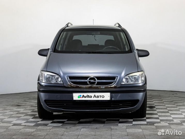 Opel Zafira 1.6 МТ, 2004, 371 721 км