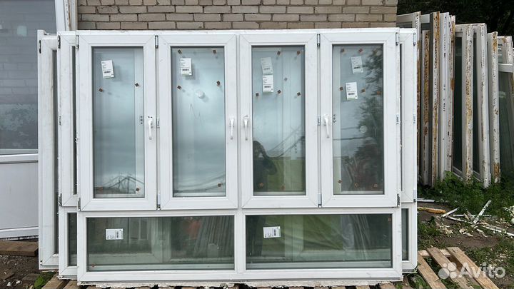 Окна пластиковые бу