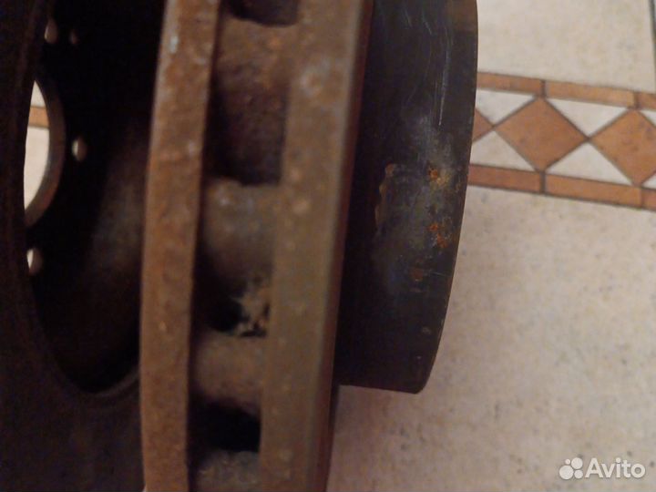 Тормозные диски на mercedes 221