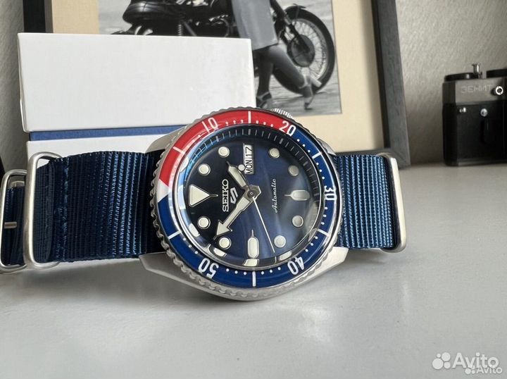 Seiko srpd87 pepsi MOD. (SKX007)