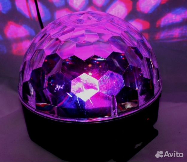 Диско-шар magic ball light mp3, USB, Bluetooth,led