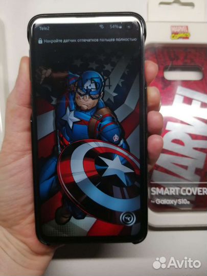 2 Чехла Marvel для Samsung galaxy s10e
