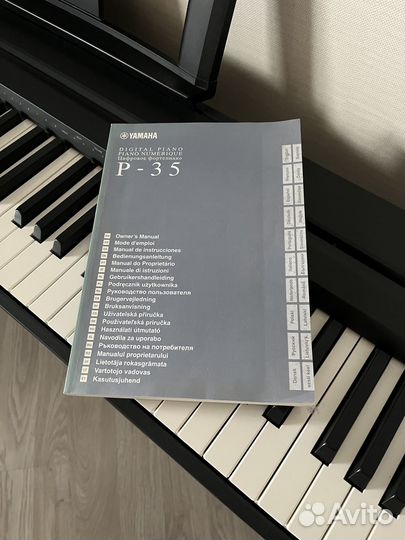 Цифровое пианино Yamaha P35