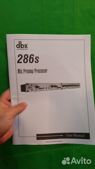 Dbx 286S Микрофонный предусилитель/процессор