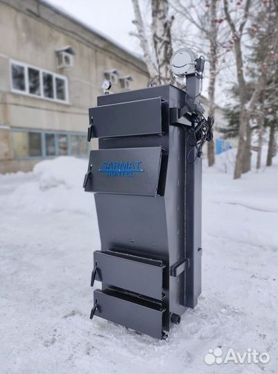 Твердотопливный котел длительного горения