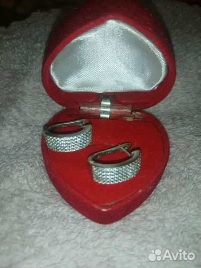 Серебряные серьги