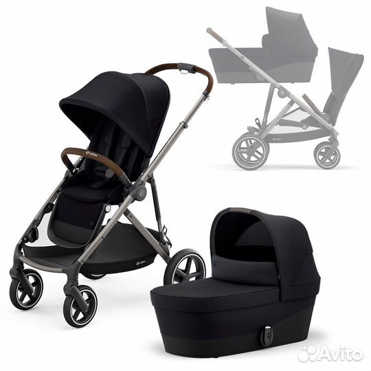 Детская коляска 2в1 Cybex Gazelle S