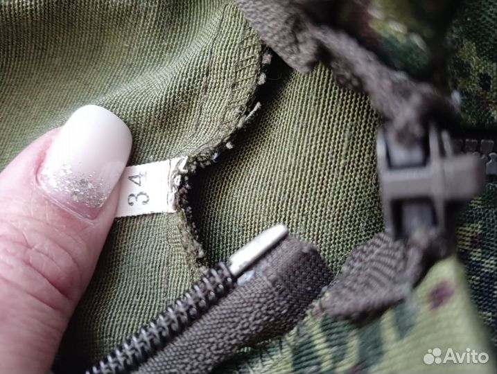 Детский костюм защитного цвета