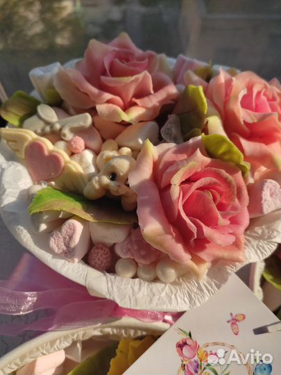 Шоколадные цветы