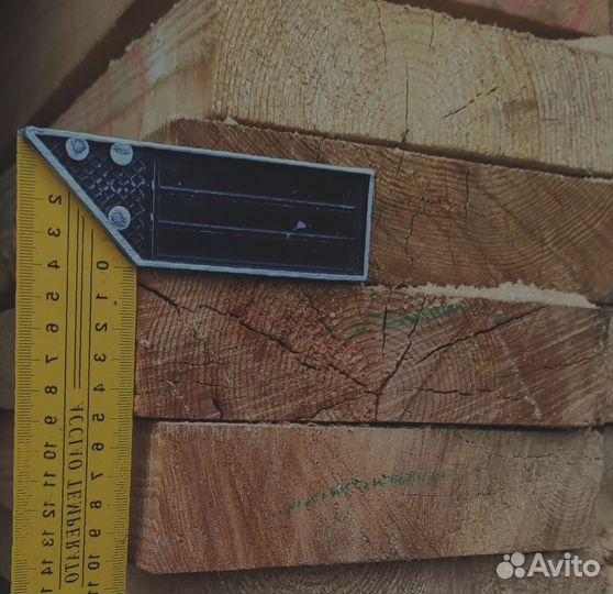 Шлифованные доски лиственницы 50x130 мм, идеальное качество поверхности
