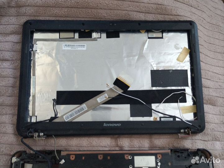 Оригинальный корпус для Lenovo G555 (верх и низ)