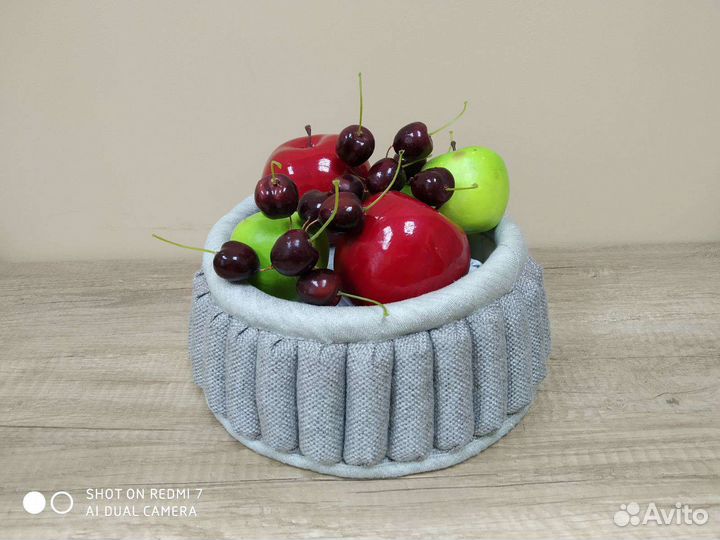 Декоративная корзина, ручная работа