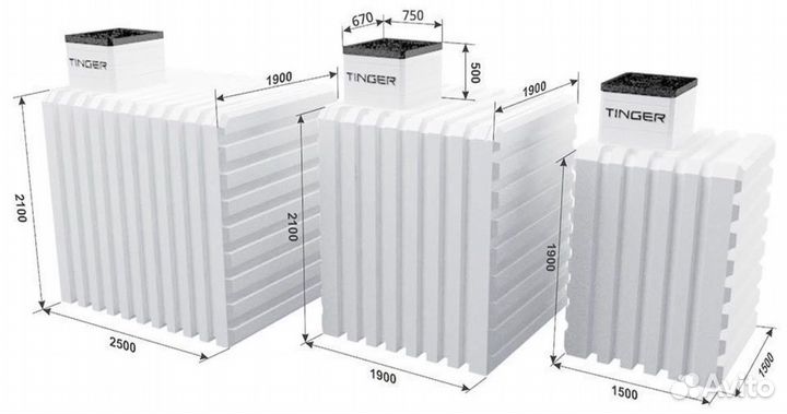 Пластиковый погреб Тингард
