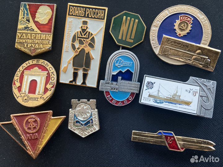 Значки СССР, гдр