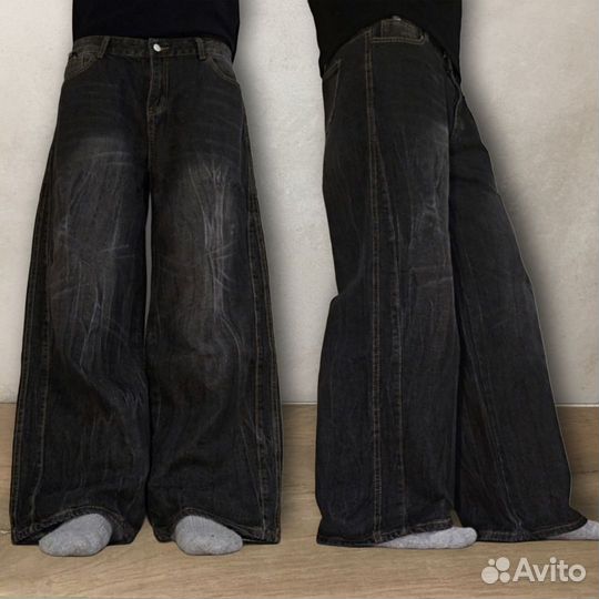 Джинсы opium balenciaga archive широкие