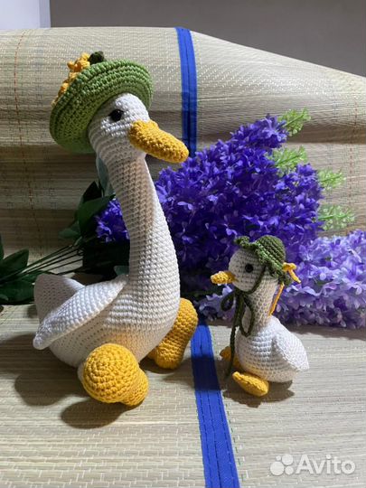 Пасхальные уточки вязаные