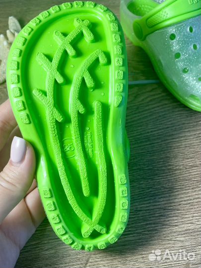 25 размер Новые Резиновые шлепки сабо Chicco