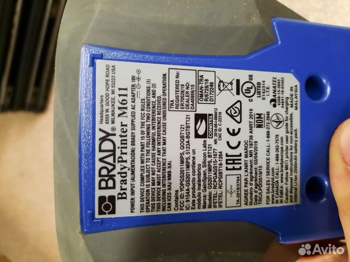 Принтер Brady M611-EU-BT-W