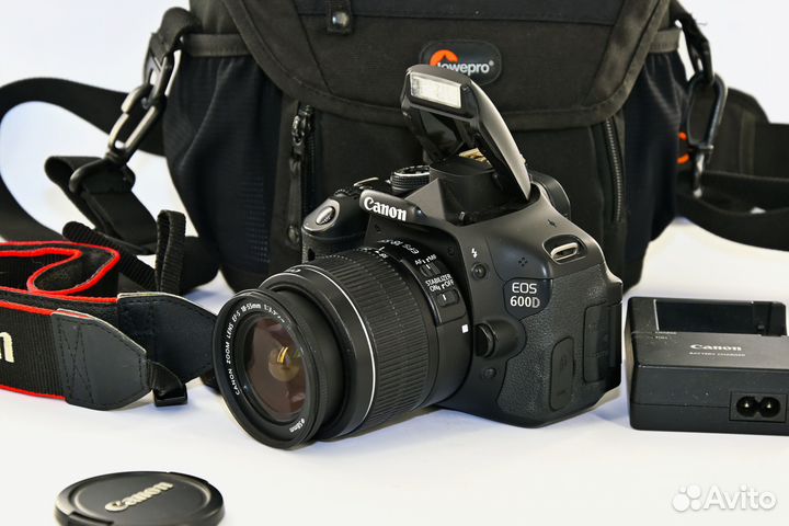 Canon EOS 600D/T3i 18.0MP цифрозеркалка kit 18-55