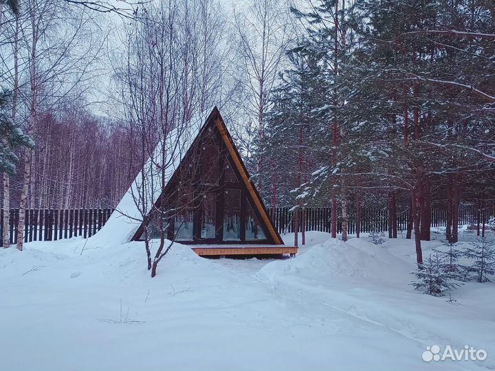 Глэмпинг А-Фрейм под ключ, Комплекс