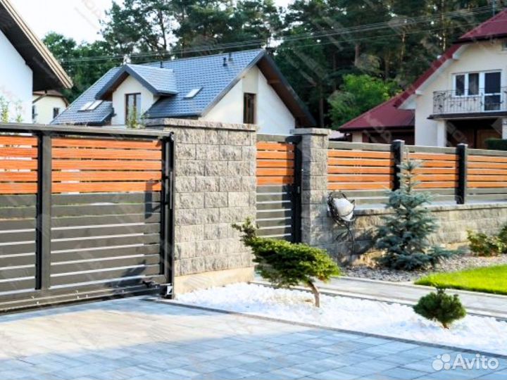 Забор Ранчо горизонтальный