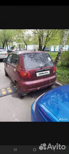 Разбор daewoo matiz