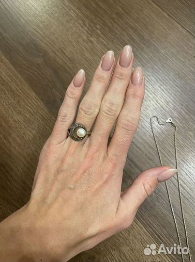 Серьги, кольцо и подвеска