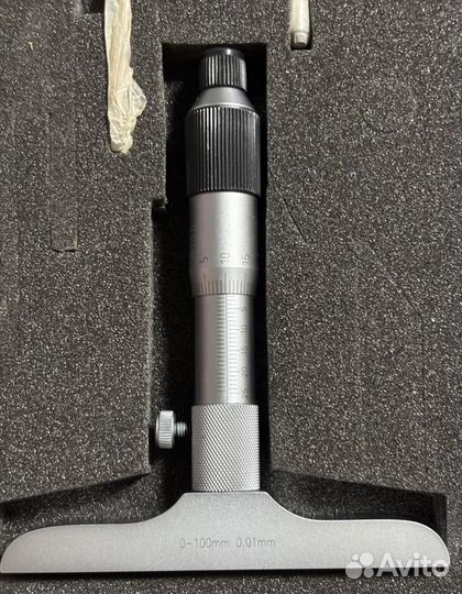 Глубиномер микрометрический
