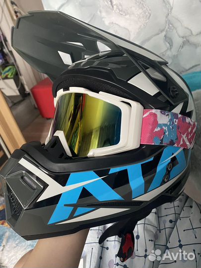 Кроссовый шлем ataki