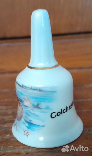 Колокольчик фарфоровый коллекционный Англия